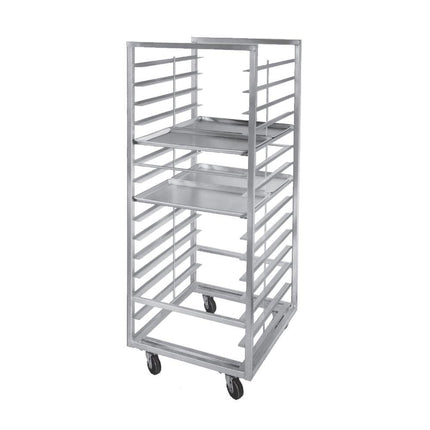 Giá đựng khay bánh nạp cạnh dùng cho lò nhôm Channel 410A-DOR hai khoang - 60 khay