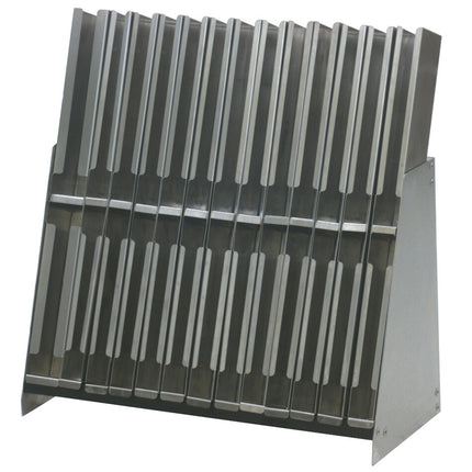 Giá để chai mini dưới quầy thép không gỉ Eagle Group BRM-24 Spec-Bar 2000 61 x 61 cm