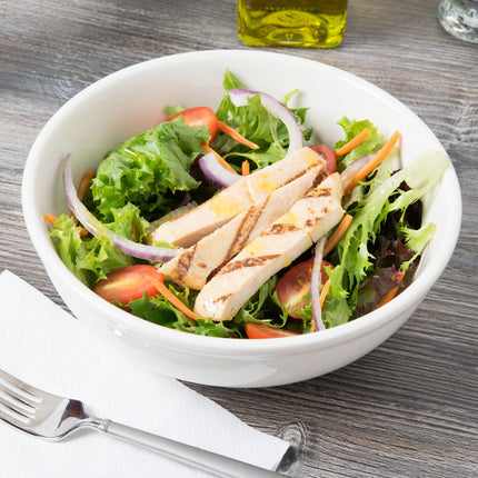 Tô sứ màu ngà Tuxton BEB-3503 1 lít dùng cho mì, pasta, salad - Thùng 12 cái