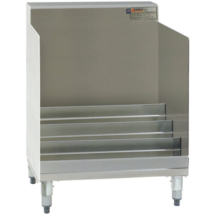 Giá trưng bày rượu tầng thấp thép không gỉ Eagle Group 1800 Series LLD24-18