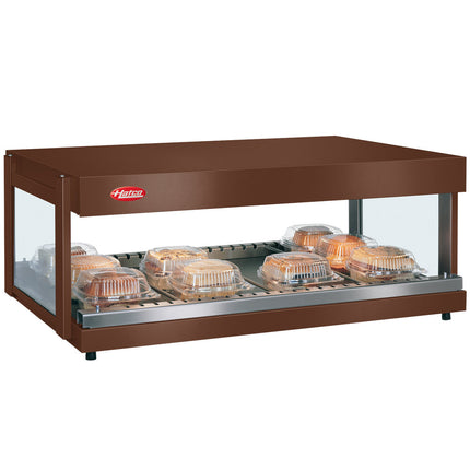 Tủ trưng bày giữ nóng ngang 1 tầng Hatco GRSDH-30 Glo-Ray 76 cm màu đồng cổ - 120V