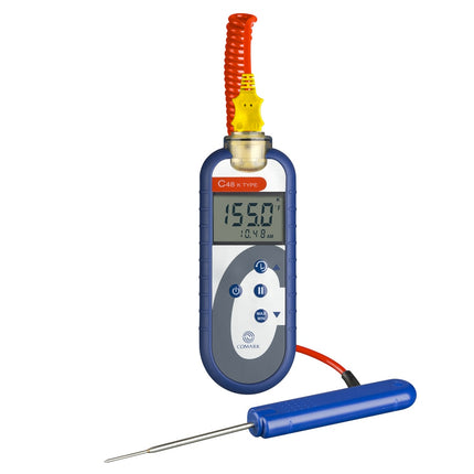 Nhiệt Kế Cặp Nhiệt Điện Tử Chống Nước Comark C48KIT Đầu Dò PK19M - Loại K