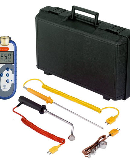 Bộ Nhiệt Kế Thực Phẩm Comark C48/P14 (3) Đầu Dò - Loại K