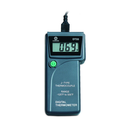 Nhiệt Kế Điện Tử Cầm Tay Comark DT33 Loại J, -125 Đến 500 Độ F