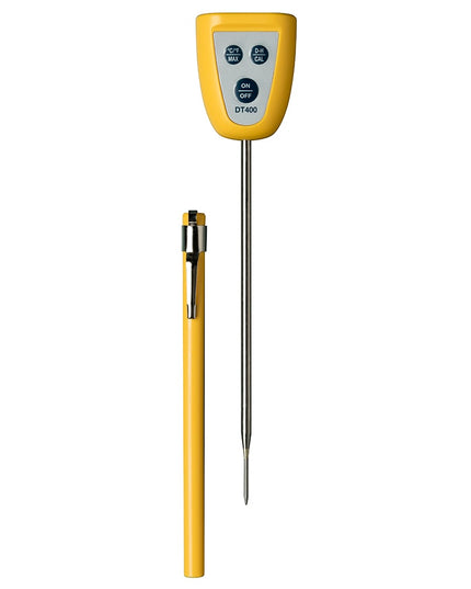 Nhiệt Kế Điện Tử Bỏ Túi Comark DT400Y Nút Giữ Dữ Liệu, Màu Vàng