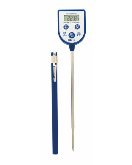 Nhiệt Kế Kỹ Thuật Số Bỏ Túi Comark KM14 Dùng Cho Máy Rửa Bát Thân Dài 12.7 cm, -20 Đến 204 Độ C