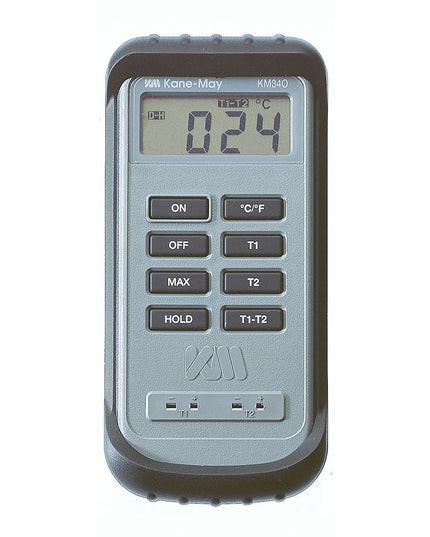 Nhiệt Kế Điện Tử Comark KM340 Loại K Đầu Vào Kép