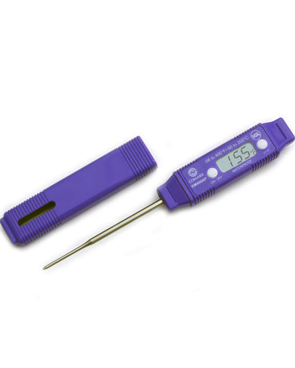 Nhiệt Kế Bỏ Túi Dạng Bút Kỹ Thuật Số Comark KM400AP Thân 7.6 cm, Màu Tím