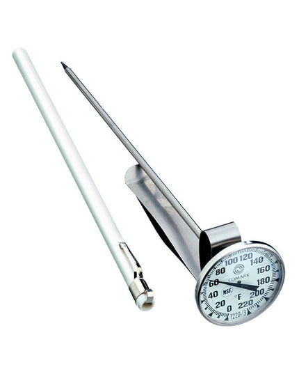Nhiệt Kế Bỏ Túi Comark T220/38A Mặt Số 4.4 cm Que 20.3 cm, 0 Đến 220 Độ F