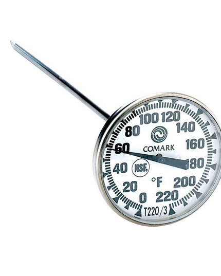 Nhiệt Kế Bỏ Túi Comark T220/3 Mặt Số 4.4 cm Thân 12.7 cm 0 Đến 220 Độ F