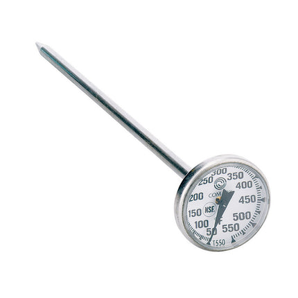 Nhiệt Kế Bỏ Túi Comark T550/38 Mặt Đồng Hồ 4.4 cm Thân 20.3 cm, 50 Đến 550 Độ F