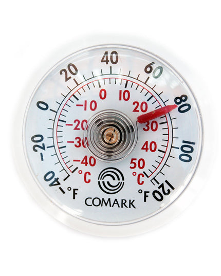 Nhiệt Kế Trong Nhà Ngoài Trời Comark UTL140 Mặt Số 5.1 cm Gắn Nam Châm Hoặc Keo Dính