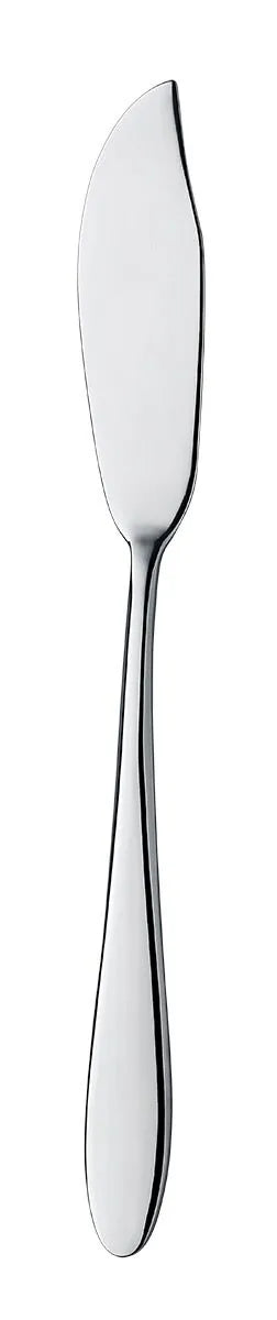 (12 Cái) Dao Ăn - GGM Gastro Leandro - Thép Không Gỉ 18/10 - 207mm