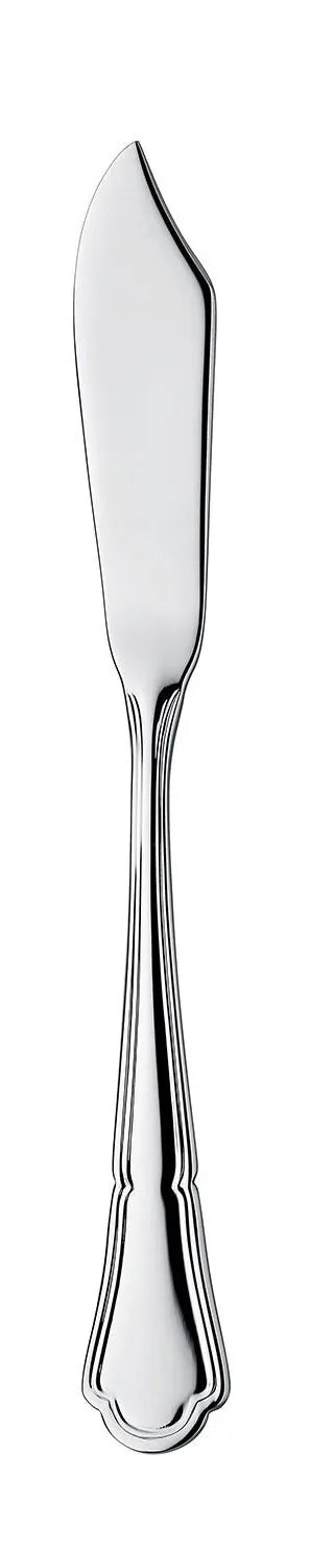 (12 Cái) Dao Cá - GGM Gastro Vincenza - Thép Không Gỉ 18/10 - 210mm