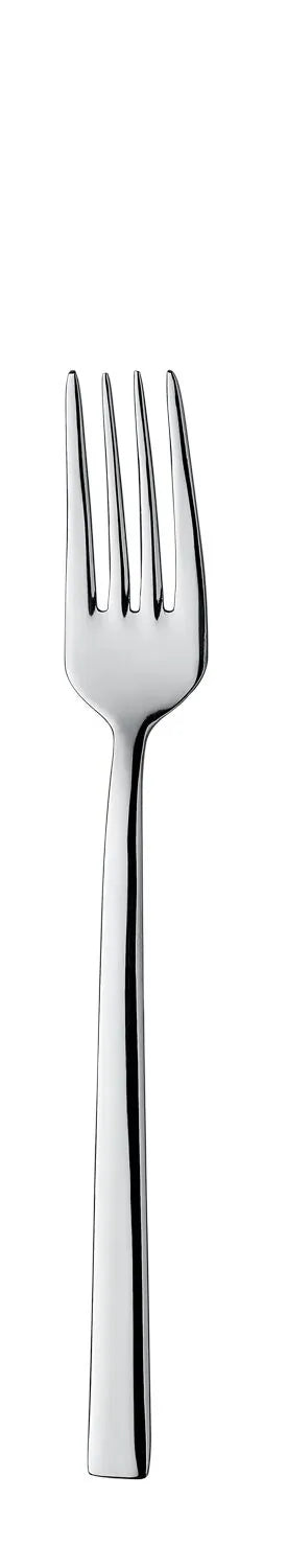 (12 Cái) Nĩa Tráng Miệng - GGM Gastro Giancarlo - Thép Không Gỉ 18/10 - 164mm - Bóng Gương