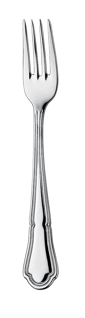 (12 Cái) Nĩa Tráng Miệng - GGM Gastro Vincenza - Thép Không Gỉ 18/10 - 153mm
