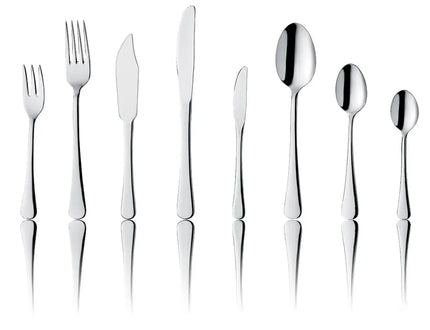 (12 Cái) Thìa Cà Phê PREMIUM - GGM Gastro Mila - Thép Không Gỉ 18/10 - 112mm - Bóng Gương