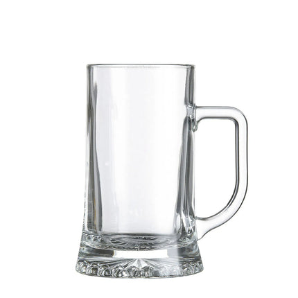 (12 pcs) Beer mug - GGM Gastro Beer Specials - 520 ml - Clear