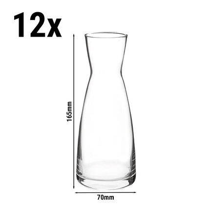 (12 pcs) Bormioli Rocco | Glass Carafe - GGM Gastro VILLAGE - 250ml