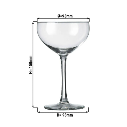 (12 pcs) Champagne bowl - GGM Gastro SPECIALS - 240 ml