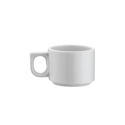 (12 pcs) GGM Gastro PERA | Turkish Coffee Cup - 80ml - White