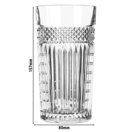 (12 pcs) Hi Ball Glass - GGM Gastro RADIANT - 470 ml - Clear