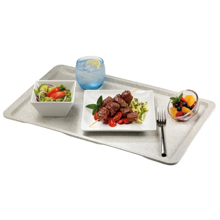 (12 pieces) CAMBRO | Polyester Lite Tray GN 1/1 – Granite Grey – 530×325 mm – Dishwasher Safe