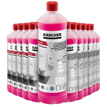 (12 pieces) Kärcher | SanitPro WC and basic cleaner CA 10 C eco!perform - 1 liter