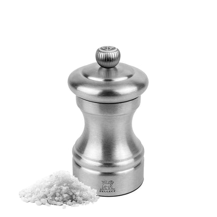 (12 pieces) PEUGEOT | Bistro Chef Salt Mill – Clear body - Steel mechanism - Not for sea salt