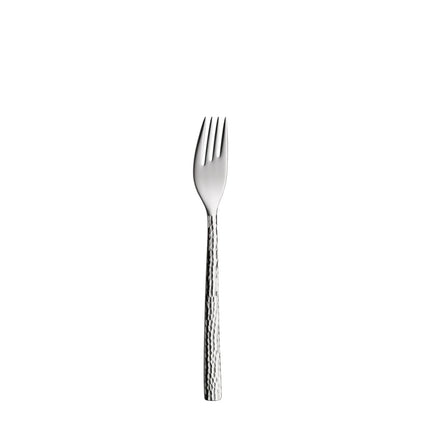 (12 pieces) WMF | inMotion Fork – 170 mm - 18/10 stainless steel - hammered finish