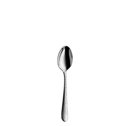 (12 pieces) WMF | Sitello Dessert Spoon – 18/10 Stainless Steel - 156 mm - Polished - Hammered Finish