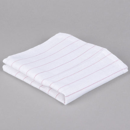 Khăn bếp cotton sọc màu đỏ trắng Chef Revival 73,7 x 40,6 cm - Gói 12 cái