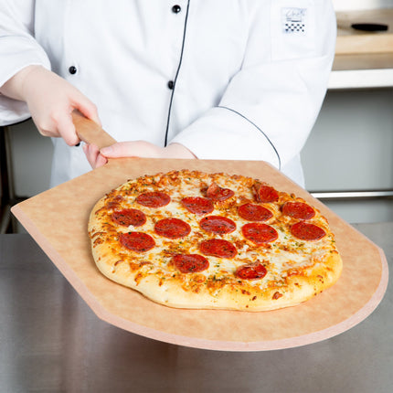 Xẻng pizza American Metalcraft MP1424 gỗ ép tự nhiên 36 x 41 cm, cán 23 cm