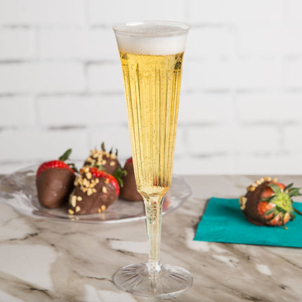 Ly champagne nhựa hai mảnh trong suốt WNA Comet OPSCHMP5 Opulence 148 ml - Gói 10 cái