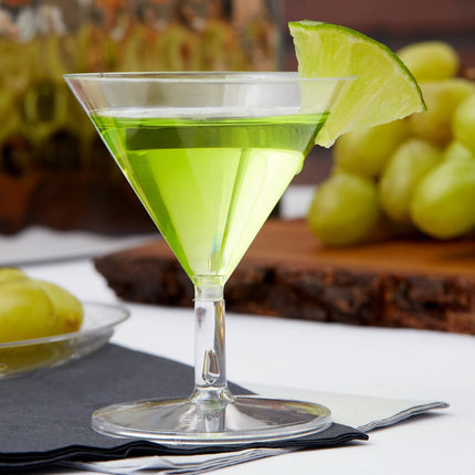 Ly martini nhựa 2 mảnh Fineline Tiny Temptations 6401-CL 59 ml trong suốt - Thùng 120 cái