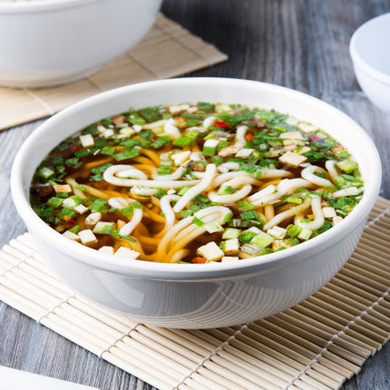 Tô phở nhựa melamine màu ngà Thunder Group PH5008V 1,8 lít - Bộ 12 cái