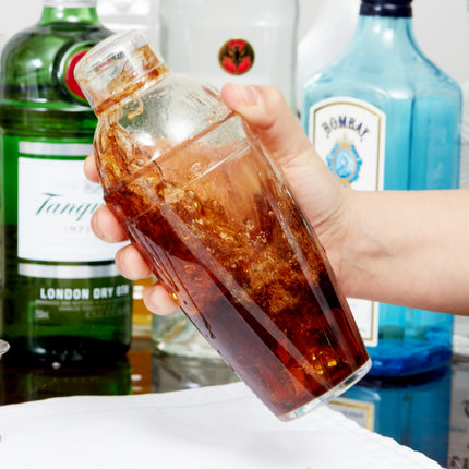 Bình lắc cocktail nhựa trong suốt Fineline Quenchers 4103-CL 414 ml - Thùng 24 cái