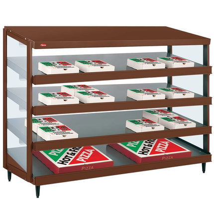 Tủ hâm nóng pizza Hatco GRPWS-4824Q màu đồng cổ Glo-Ray 122 cm bốn tầng - 120/240V, 4.780W