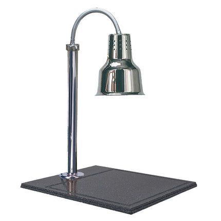 Quầy cắt thịt thép không gỉ 1 bóng đèn Hanson Heat Lamps SLM/BB/600ST 51 x 61 cm, đế đá granite tổng hợp