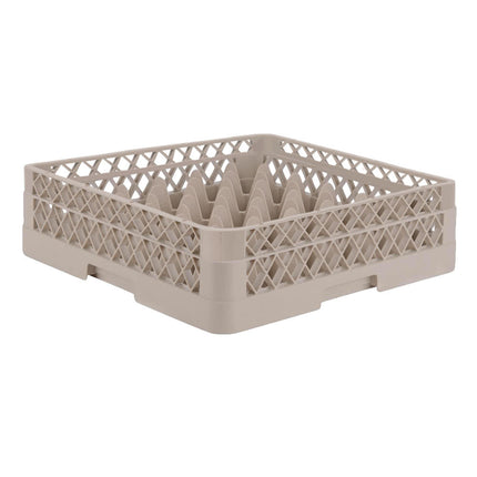 Giá đựng ly 36 ngăn màu be Vollrath Traex® TR7A cỡ đầy đủ cao 12,2 cm
