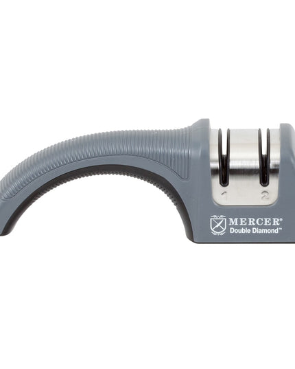 Dụng Cụ Mài Dao Thủ Công 2 Giai Đoạn Mercer Culinary M10200 Màu Xám