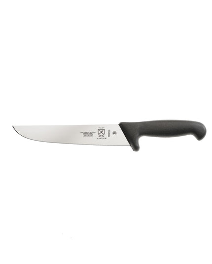 Dao Làm Thịt Châu Âu Mercer Culinary M13706 21cm Cán Nylon Cứng Đen Thép Đức Carbon Cao