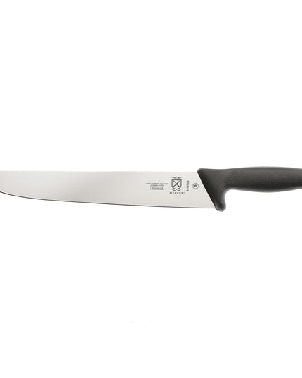 Dao Làm Thịt Châu Âu Mercer Culinary M13708 30cm Cán Nylon Cứng Đen Thép Đức Carbon Cao
