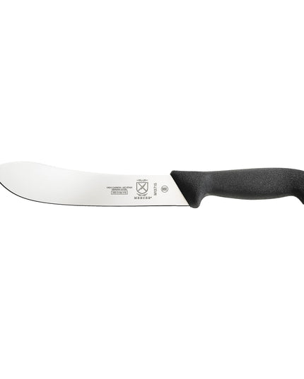 Dao Làm Thịt Mercer Culinary M13715 20.3cm Cán Nylon Cứng Đen Thép Đức Carbon Cao