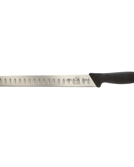 Dao Thái Granton Mercer Culinary M13721 27.9 cm Tay Cầm Nylon Đen Thép Đức Carbon Cao