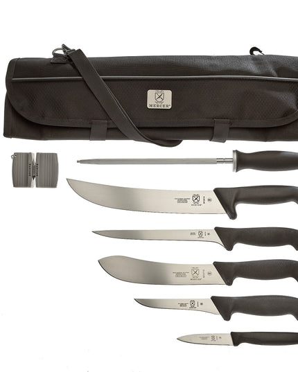 Bộ Dụng Cụ Mổ Thịt 8 Món Mercer Culinary M13754 Túi Cuộn