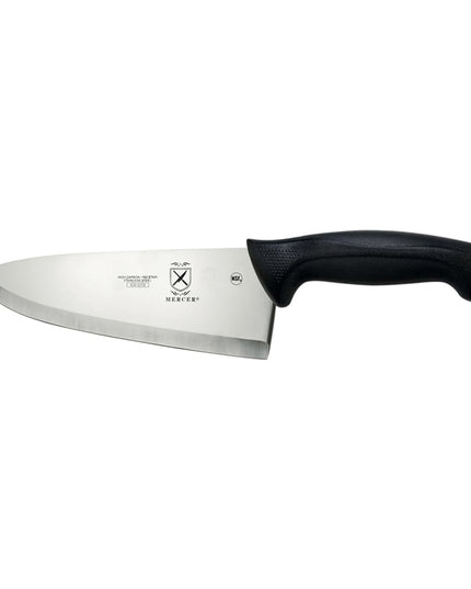 Dao Đầu Bếp Mercer Culinary M18000 20.3 cm Tay Cầm Santoprene®/Polypropylene Đen Thép Nhật Carbon Cao