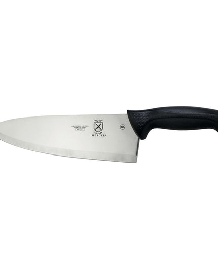 Dao Bếp Trưởng Mercer Culinary M18010 25.4 cm Cán Santoprene®/Polypropylene Đen Thép Nhật Carbon Cao