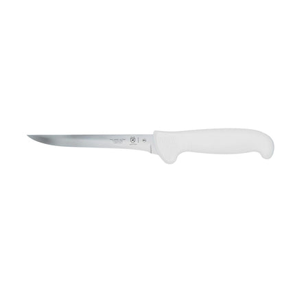 Mercer Culinary M18100 Dao Rọc Thịt 15.2 cm Cán Polypropylene Trắng, Thép Carbon Cao Nhật Bản