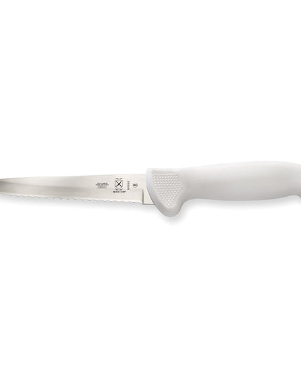 Dao Tiện Dụng Mercer Culinary M18165 12.7 cm Cán Polypropylene Trắng Thép Carbon Cao Nhật Bản
